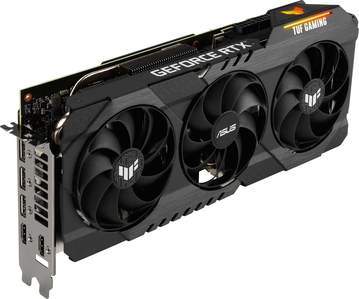 Видеокарта RTX 3070 Ti ASUS TUF GAMING (8 ГБ GDDR6X, 256 бит) TUF -RTX3070TI-8G-GAMINGTUF-RTX3070TI-8G-GAMING Видеокарта